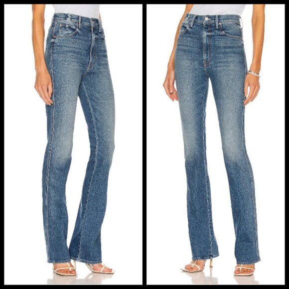 💕MOTHER SUPERIOR💕 High Waisted Smokin' Double Heel Jeans ~ Beyond the Sky 33 - Picture 4 of 16